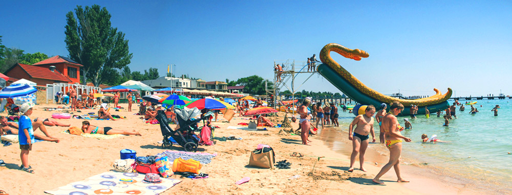 лучшие песчаные пляжи Западное побережье Крыма фото